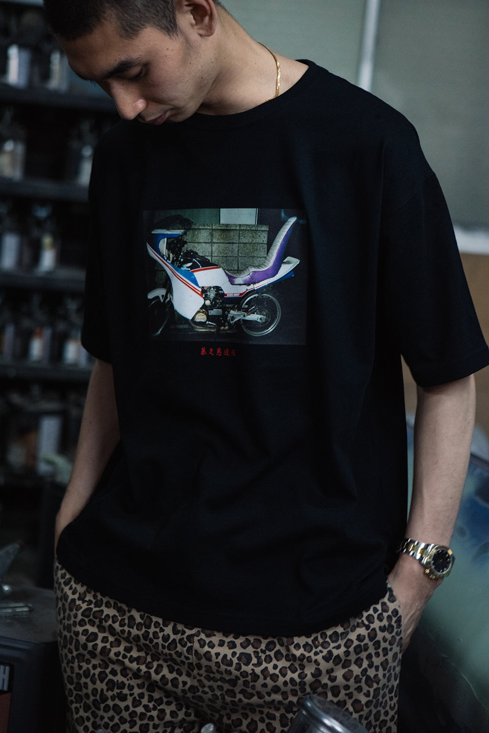 青白CBX PHOTO T-shirt