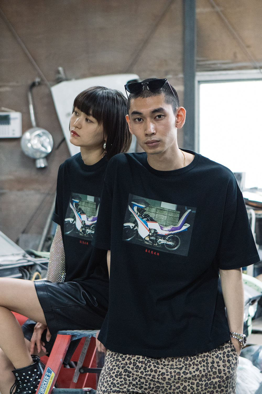 青白CBX PHOTO T-shirt
